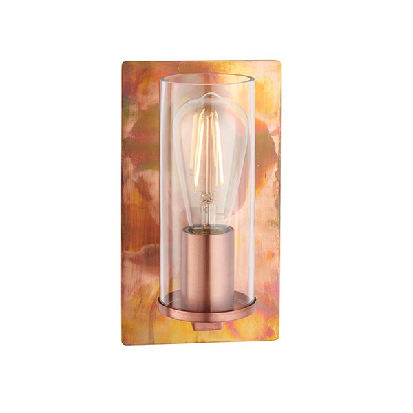 Endon Copper Patina Wall Light