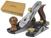 FAITHFULL PLANE4AV CARPENTERS No.4 PLANE & 60 1/2 BLOCK PLANE IN BOX