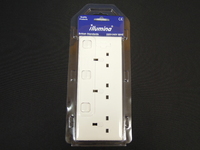 1/2 Gang to 3 Gang Switched Socket Converter