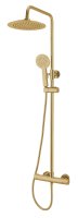 RAYNE THERMO BAR VALVE C/W SHWR KIT BRASS (NIKO)