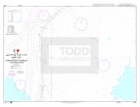 ADMIRALTY Chart - 3760 Approaches to Bahrain, Southern Part