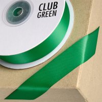 Double Sided Satin Ribbon Grass - 3mm x 25m