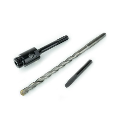 Mexco 80mm SDS Adaptor Pack, Drift Key and A-Taper Guide Rod
