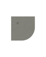SLATE TAUPE 900MM QUADRANT SHOWER TRAY & WASTE