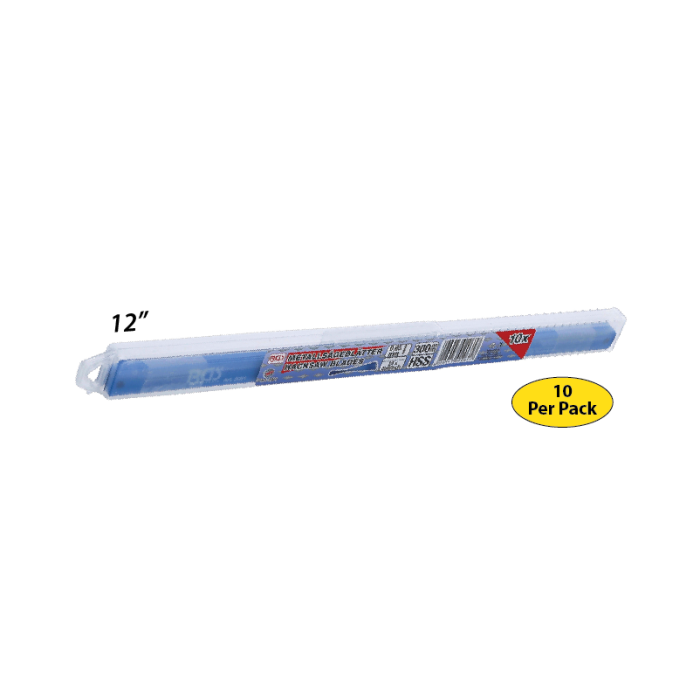 Hacksaw Metal Blades (10 Pack)
