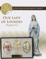 Car Plaque-Christopher/Lourdes/S.Carded   (72110)