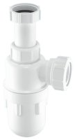 McAlpine 1 1/2" x 75mm Adjustable Inlet Bottle Trap C10A