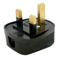 Plug Top Tough Fused 13a(black)