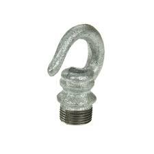 20mm Galvanised Male Screwed Hook
