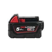 Milwaukee M18B5 5.0AH Red Lithium Ion Battery MILM18B5