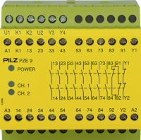 PZE 9 24VDC 8n/o 1n/c