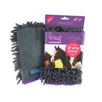 Henry Wag Microfibre Drying Glove Grey & Teal