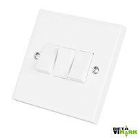 Vimark 10A 3 Gang 2 Way Switch