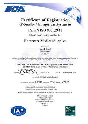 ISO 9001 Certificate