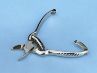 Bone Cuters, Nickel Plated Steel With Sprung Each