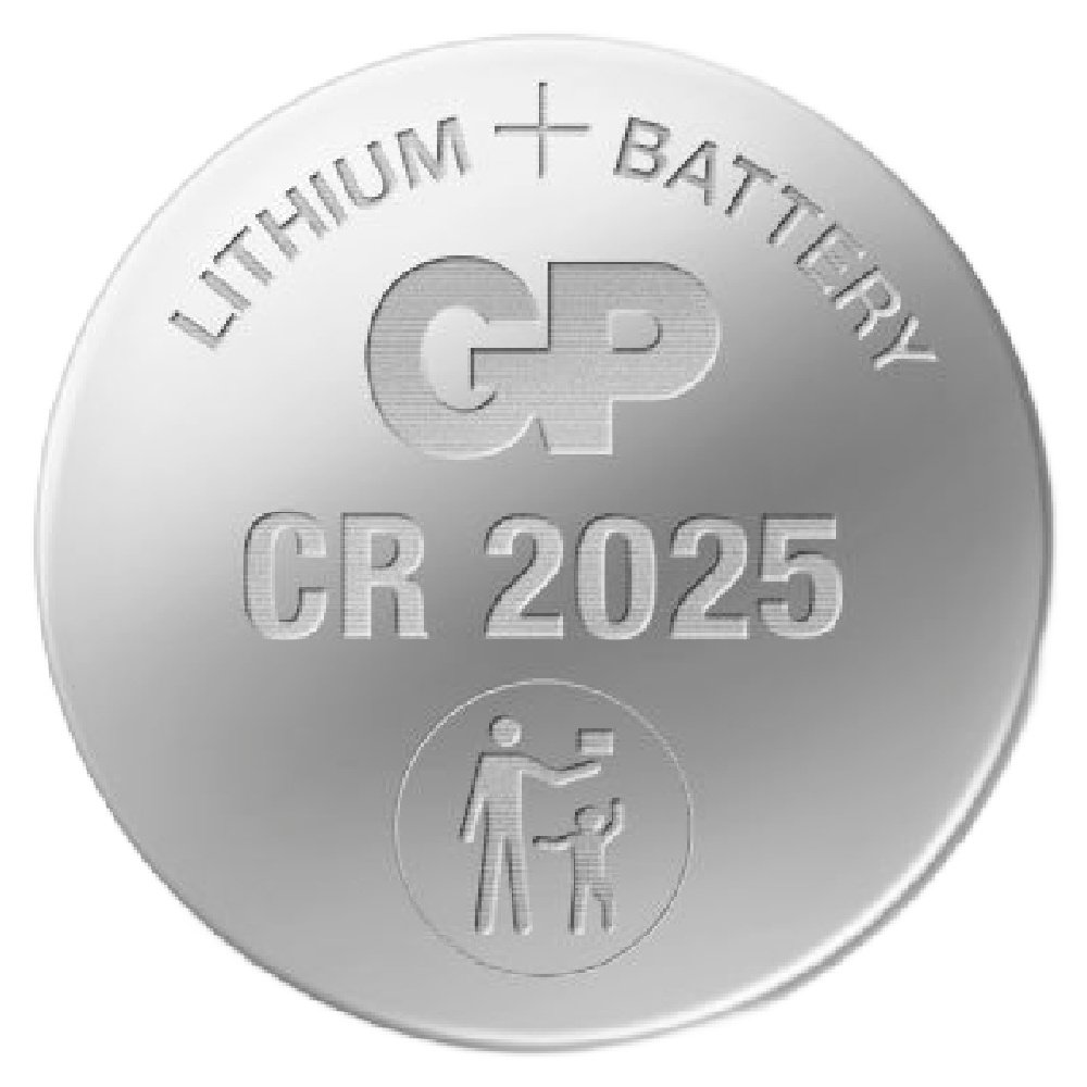 GP Lithium CR2025 Cell Battery (10 PKs of 1) 