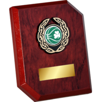 18cm Rose Plaque (V2251)