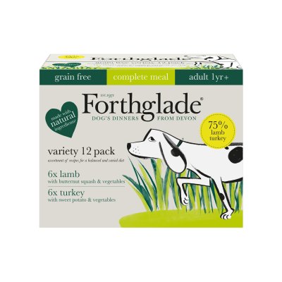 Forthglade Adult Complete Grain Free Duo Lamb & Turkey 12 x 395g