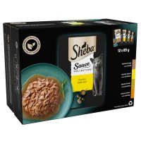 Sheba Sauce Collection Poultry in Gravy Pouches 4x12x85gm - SOI 