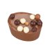 Pearl - milk chocolate hazelnut praline with crisp pearls 16g - 1kg