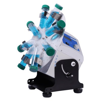 Rotator, Disk Rotator, Digital with Timer, Speed 10-70rpm, LCD Display, adjustable mixing angle