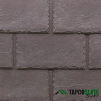 Tapco Slate composite Tapco tile conservatory Roof Tiles tapcoslate Plum colour, with tapco tiles tapco slate classic logo