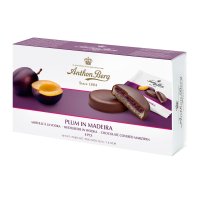 Anthon Berg plum in madeira marzipan in dark chocolate  12x220g