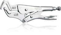 Parrot Nose Locking Pliers with sawteeth 9"