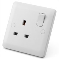Iona SLS13/S 13 Amp mp 1 Gang Flush Socket Switched