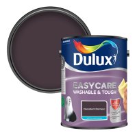 Dulux Easycare Decadent Damson Colour Swatch & 5L Tin