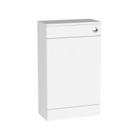 Tucker French Chiltern 500mm Square Edge Back To Wall WC Unit Matt White