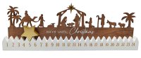 Wood Nativity/Advent Calendar  (89088)