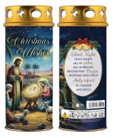 Candle/Christmas Wishes/Windproof Cap   (87901)