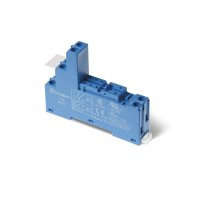 95.03.SPA Finder 95 Series 1P Blue Din Rail Socket
