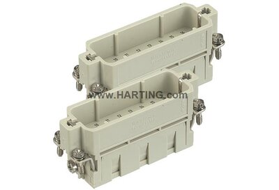 09200163011 32+ Earth Male Connector Crimp Terminal Size 32A (Current Rating 250V  16A)
