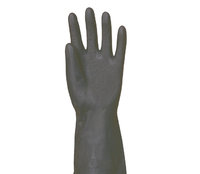 NEOPRENE RUBBER FLOCK LINED GAUNTLET GLOVE