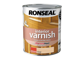 Ronseal Interior Clear Varnish Tin