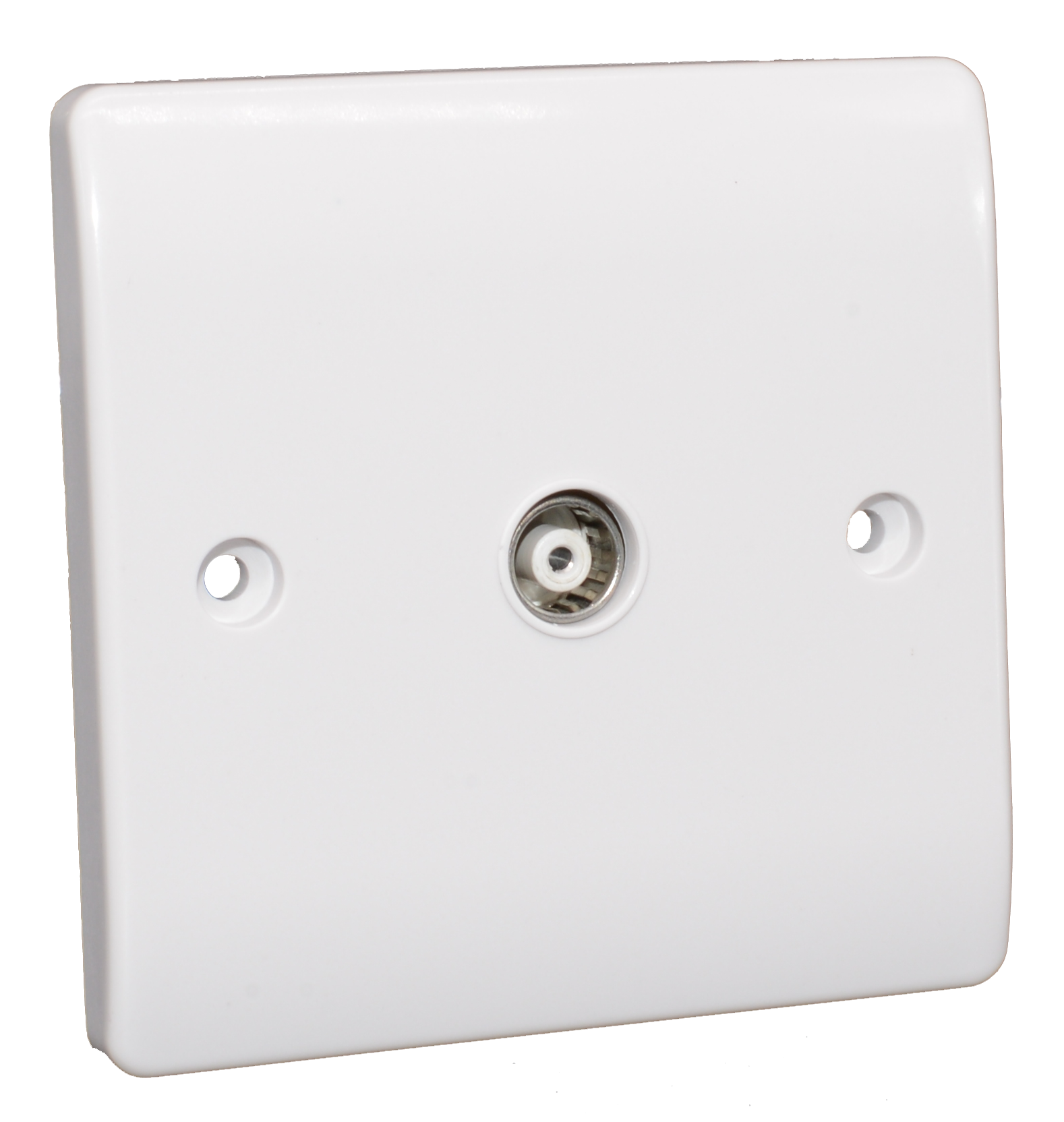 Slim Line TV Socket 1 Gang In Stock CESCO