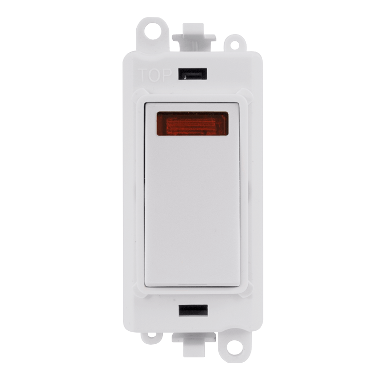 Click Gridpro 20A DP Gridswitch + Neon White GM2018NPW