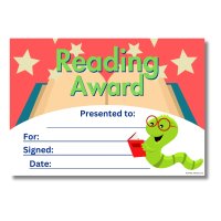 R&R A5 Reward Certificates - Reading Award (24)