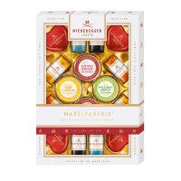 Marzipanerie gift box of assorted marzipan treats - 5x206g