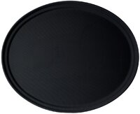 Camtread Tray Non-Slip Black Oval 735mm x 600mm