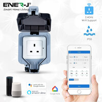 Smart WiFi Weatherproof Single Socket