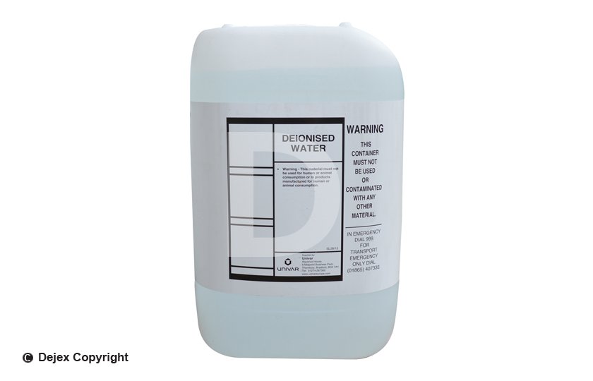 DE-IONISED WATER