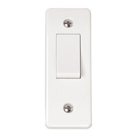 1G 2W 10A ARCHITRAVE PLATE SWITCH