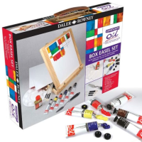 Daler Rowney - Graduate Oil Box Easel Set (16 piece)