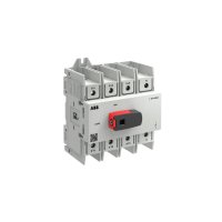 OT125G3-4BSN2 ABB OT Plus Isolator 125A 4 Pole. G3 Frame Size. Screw Terminals IP20 1SCA162526R1001