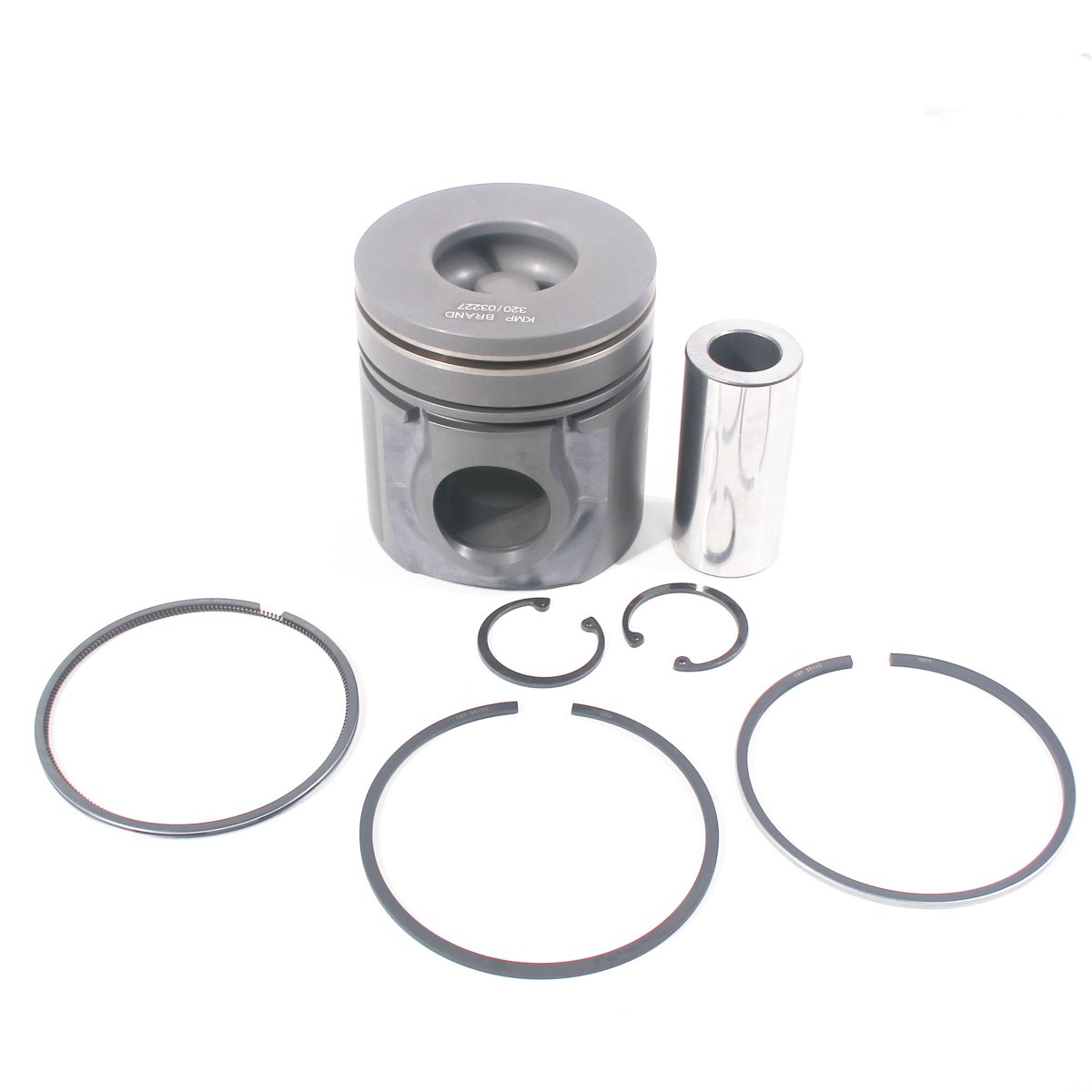 PISTON, PIN AND RINGS - TURBO ENGINE