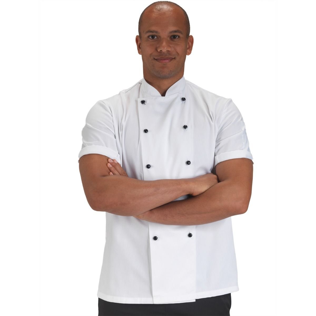 CHEF JACKET SHORT SLEEVE