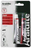 ARALDITE RAPID TUBE ALL PURPOSE EPOXY GLUE RED